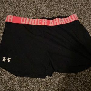 black under armour shorts